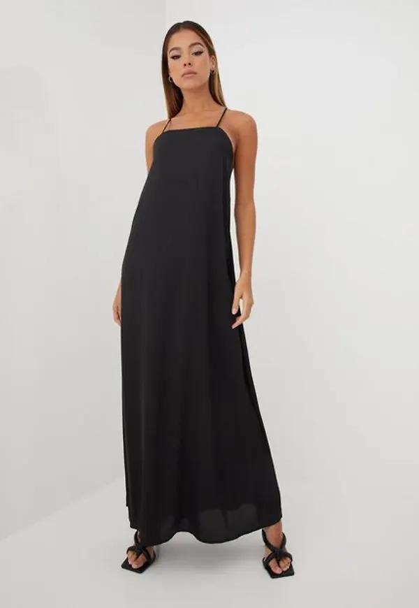 Sisters Point Noli Dress Maxiklänningar Black