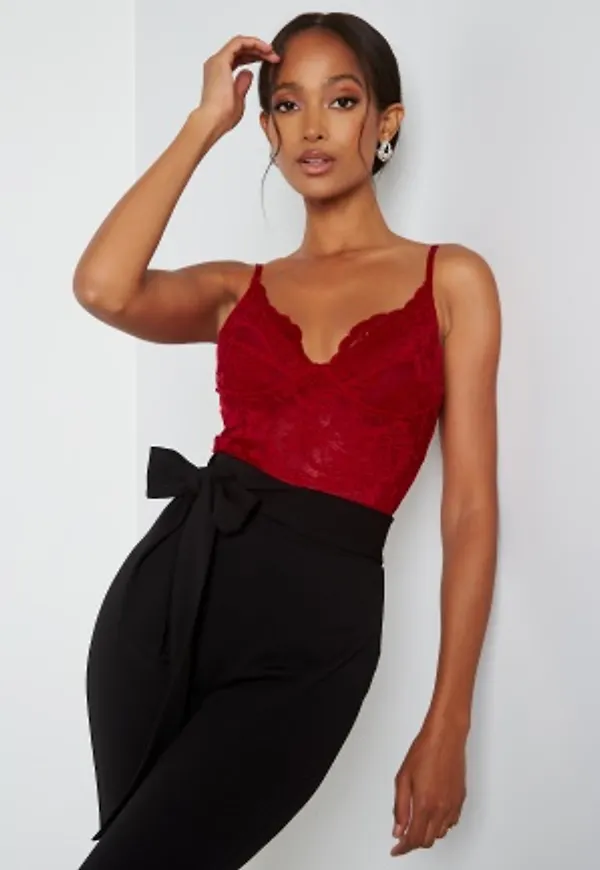 BUBBLEROOM Violette lace body Red 34