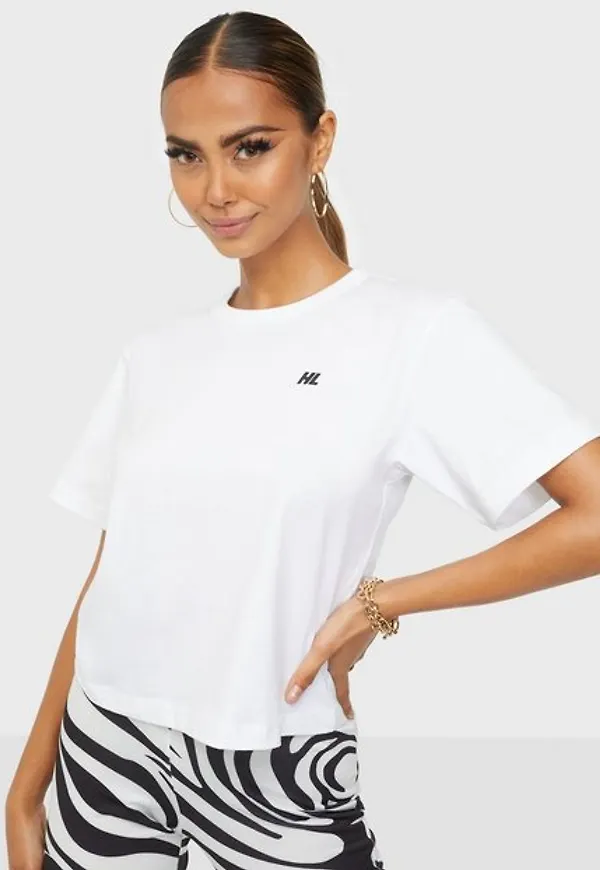 Helmut Lang Cropped T.Flocking G T-shirts