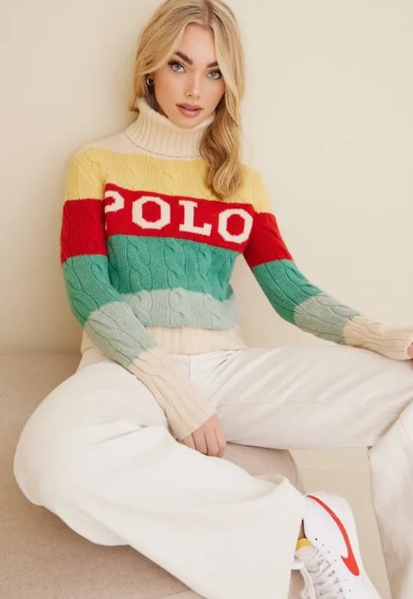 Polo Ralph Lauren Polo Tn-Long Sleeve-Sweater Stickade tröjor