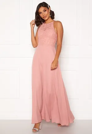 Moments New York Evelyn Lace Gown Pink 42