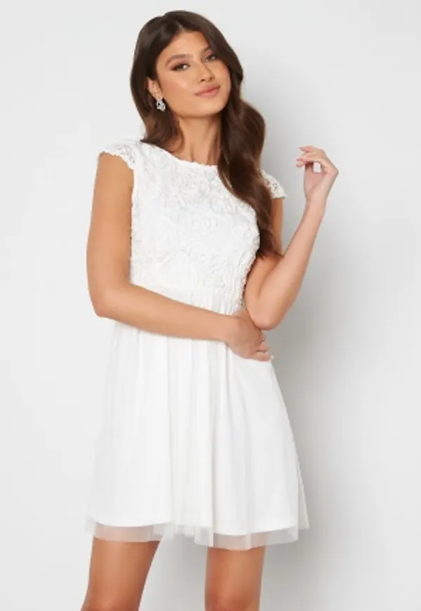 BUBBLEROOM Ayla dress White 38