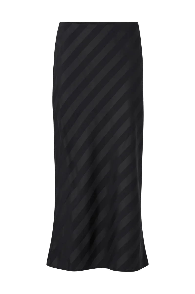 Only - Kjol onlMayra-Ninette HW Long Skirt - Svart