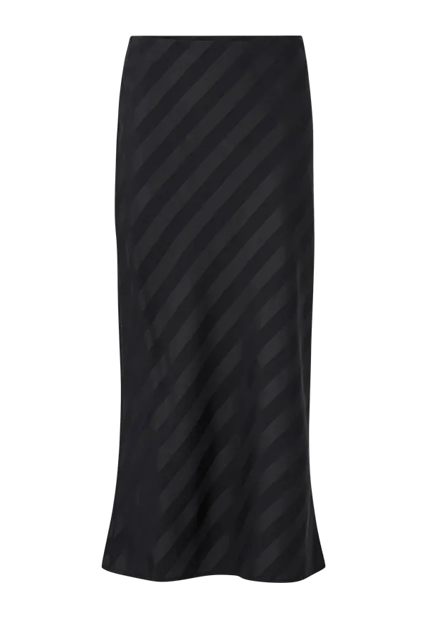 Only - Kjol onlMayra-Ninette HW Long Skirt - Svart