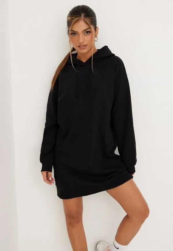 Jacqueline de Yong Jdyline Life L/S Sweat Dress Jrs Klänningar Black