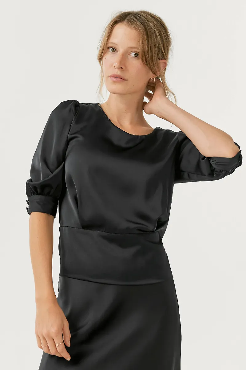 Joelle - Blus Dublin - Svart