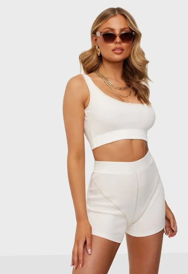 NLY Trend Contrast Seam Rib Set Playsuits