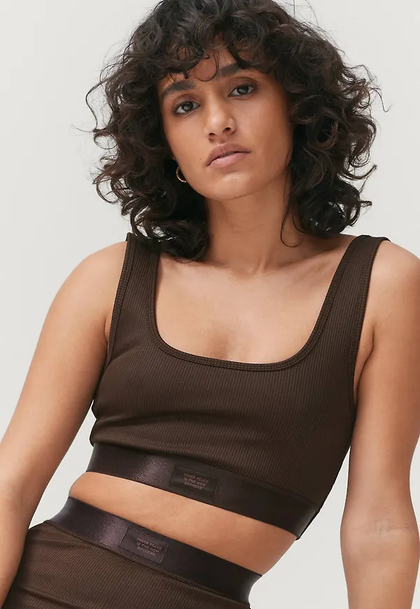Gina Tricot - Bh-topp Connie Bra Top - Brun