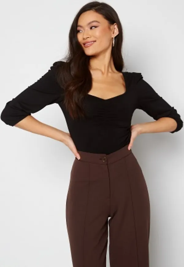 ONLY Meya 3/4 Top Black S