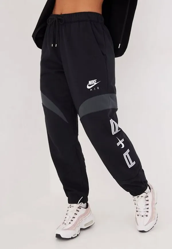 Nike W Nsw Air Flc Mr Jggr Mjukisbyxor Black
