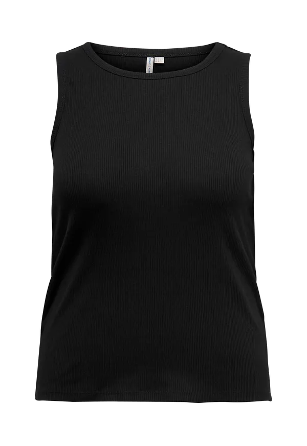 Only Carmakoma - Topp carVella Life SL Top - Svart