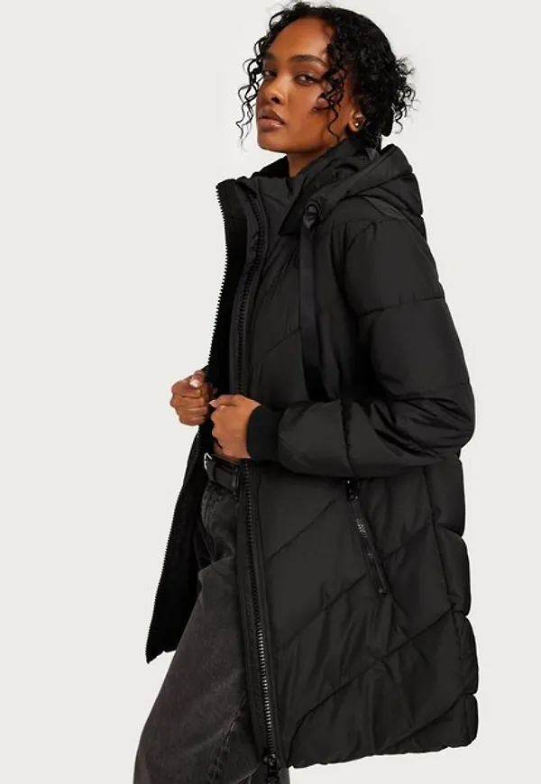 Jacqueline de Yong Jdyskylar Padded Hood Jacket Otw No Dunjackor