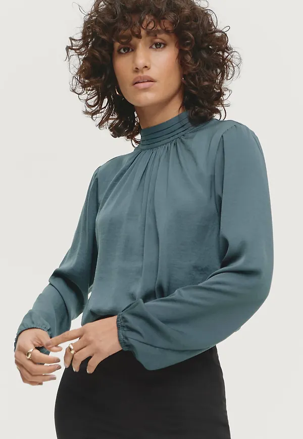 Saint Tropez - Blus AileenSZ 3/4 Blouse - Blå