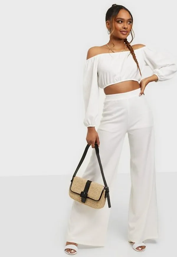 NLY Trend My Off Shoulder Set Jumpsuits Vit