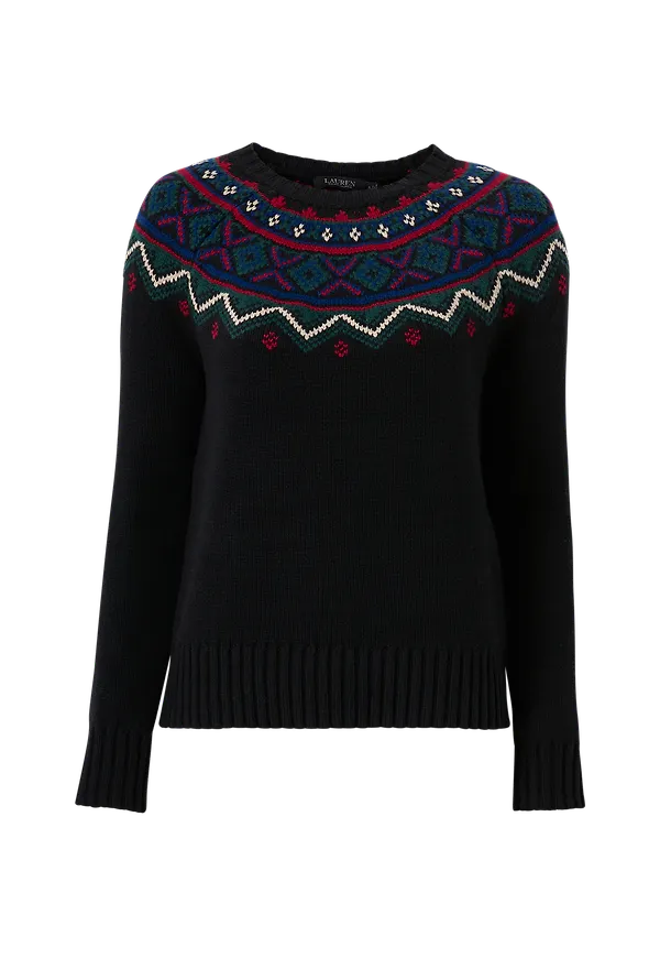 Lauren Ralph Lauren - Tröja Superb LS CN - Svart