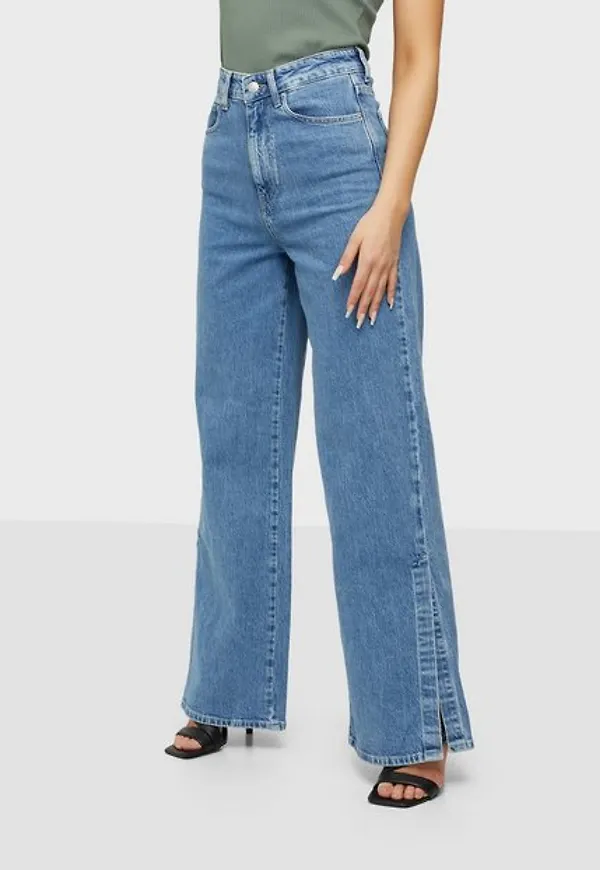 Vero Moda Vmkathy Hr Wide Slit Jeans RI356 Wide leg jeans