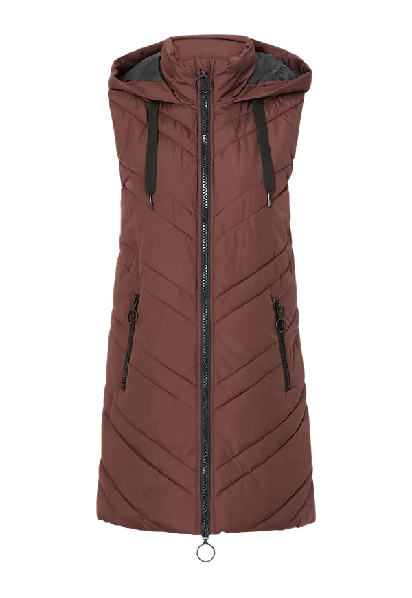 JDY - Väst jdySky Padded Hood Waistcoat Otw - Lila