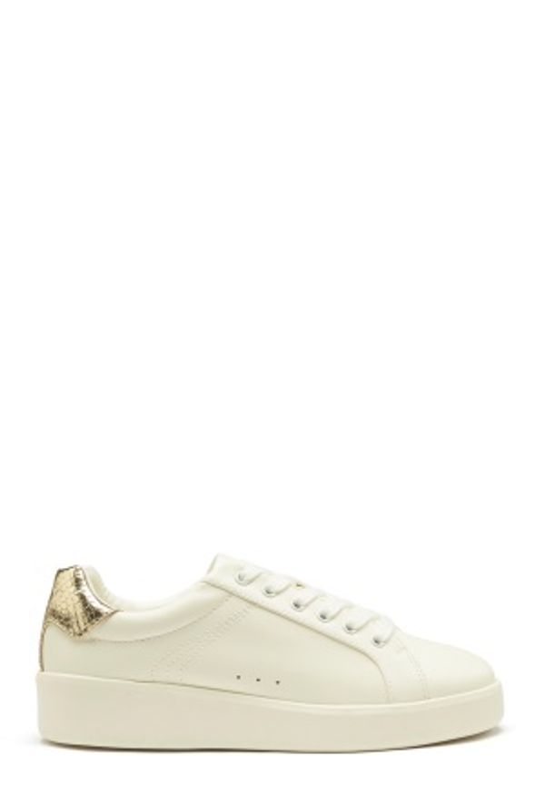 ONLY Soul PU Sneaker White Detail:w. Gold 39