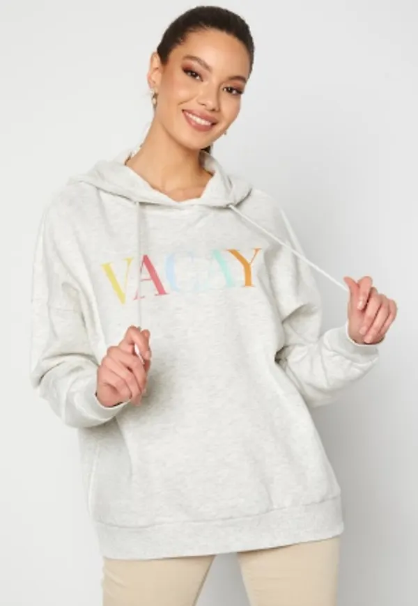 ONLY Blume Life L/S Hood Oatmeal XS