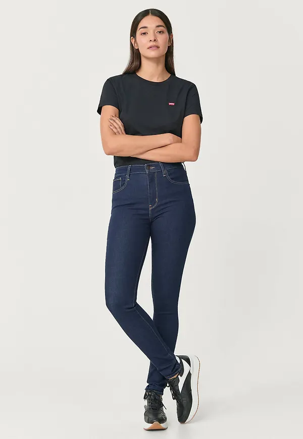 Levi's - Jeans 721 High Rise Skinny - Blå