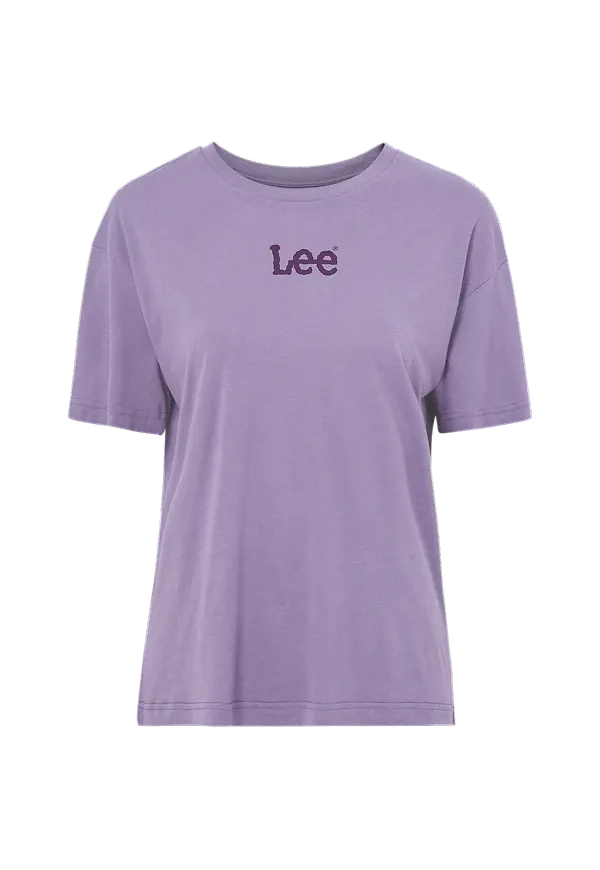 Lee - Topp Relaxed Crew Tee - Lila