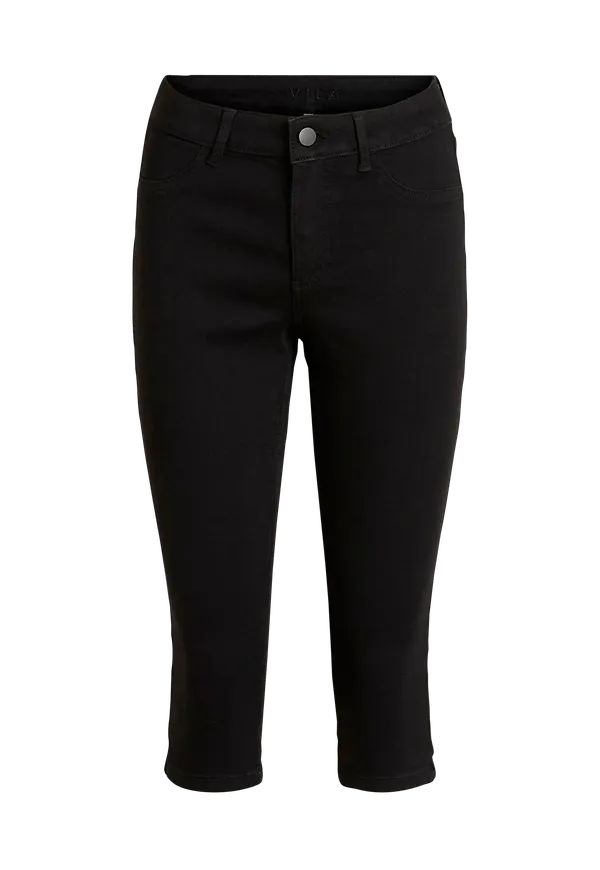 Vila - Byxor viJeggy SUS RW Capri Jegging - Svart