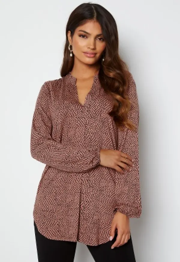 Happy Holly Milly tunic Dark pink / Dotted 32/34