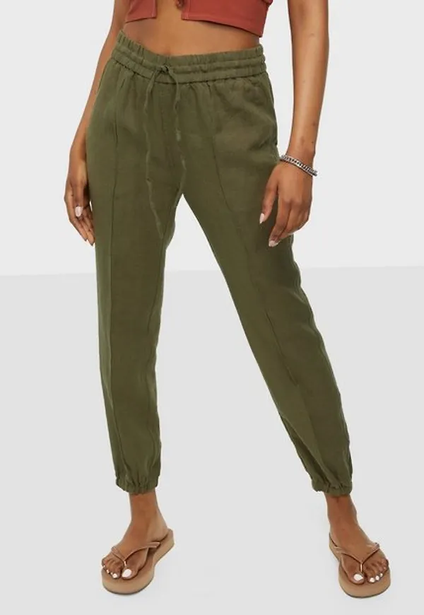 Polo Ralph Lauren Brnsn Jogger-Straight-Pant Linnebyxor