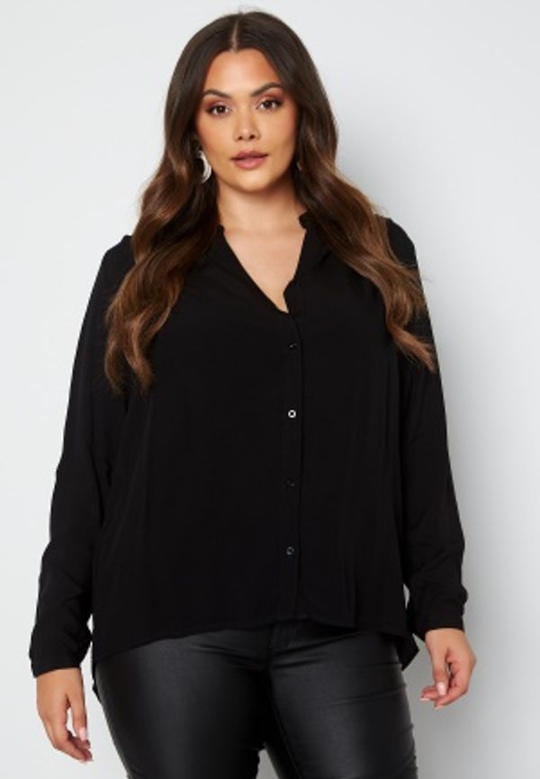 Only Carmakoma Anita LS Shirt Black 52