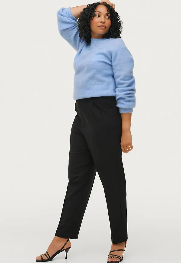 Gina Tricot - Byxor Melody Trousers - Svart