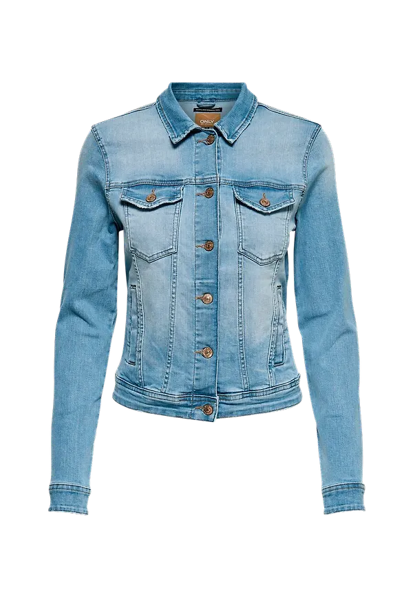 Only - Jeansjacka onlTia Dnm Jacket BB LB Bex179 - Blå