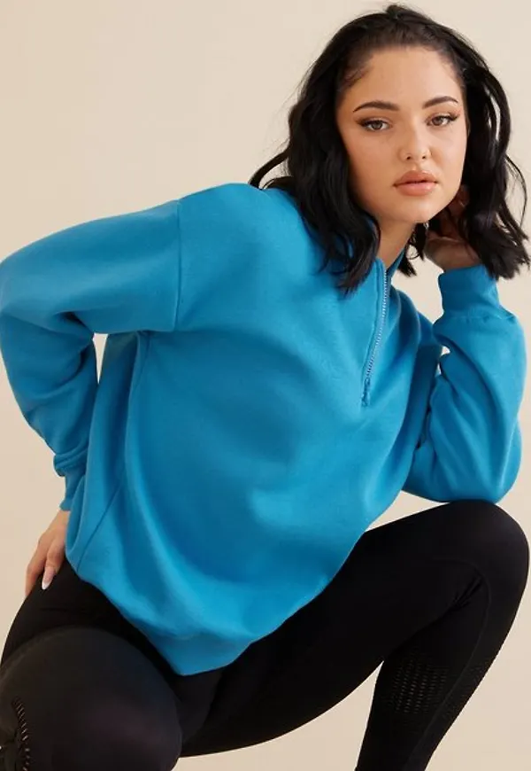 NLY Trend Half Zip Statement Sweat Zip tröjor