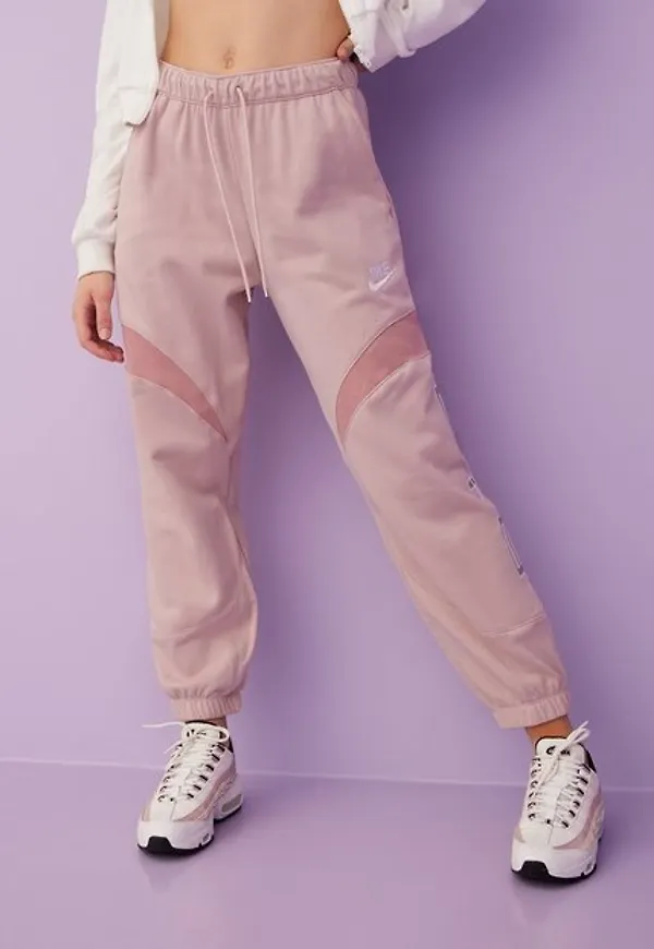 Nike W Nsw Air Flc Mr Jggr Mjukisbyxor Pink