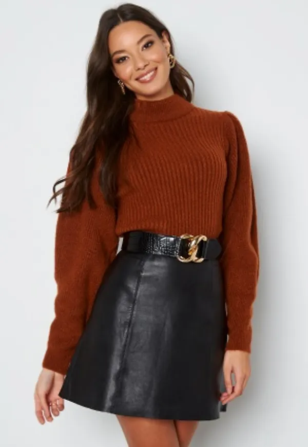 Trendyol Minna LS Knit Cinamon L