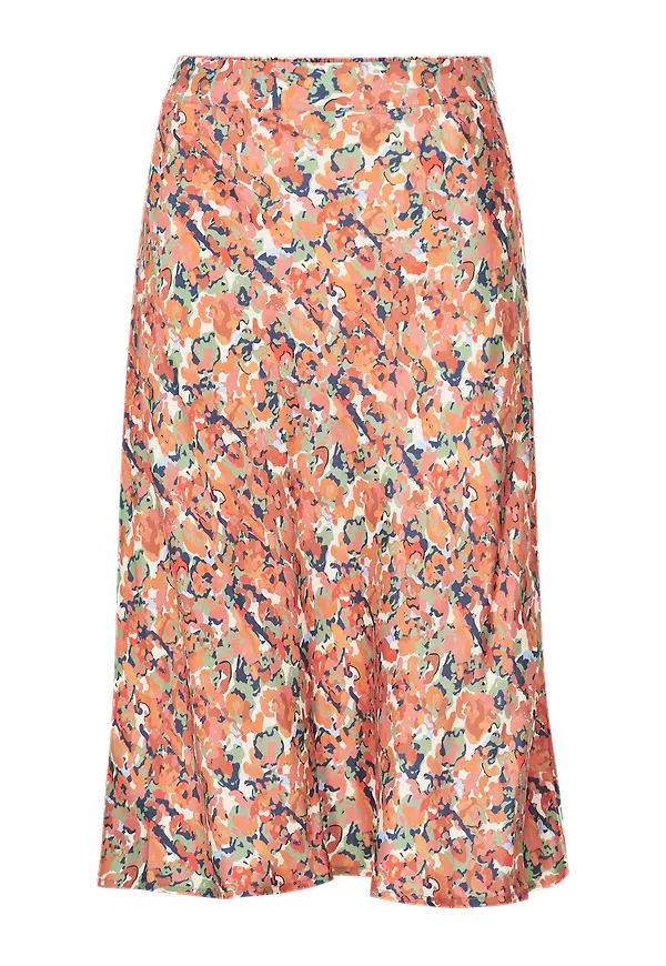 Coster Copenhagen - Kjol Bias Skirt - Röd