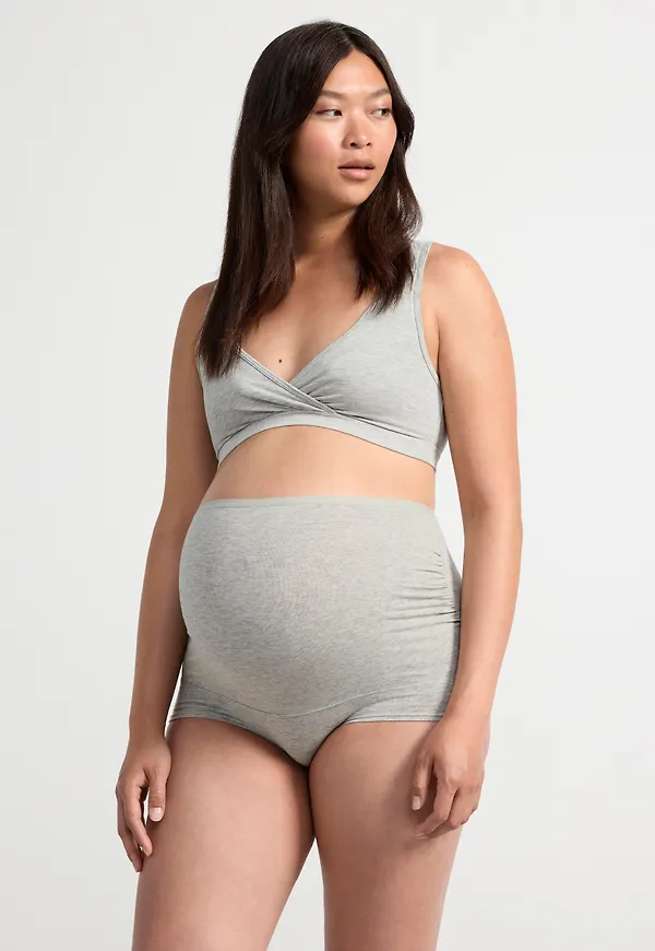 2-pack Gravidtrosa med hög midja