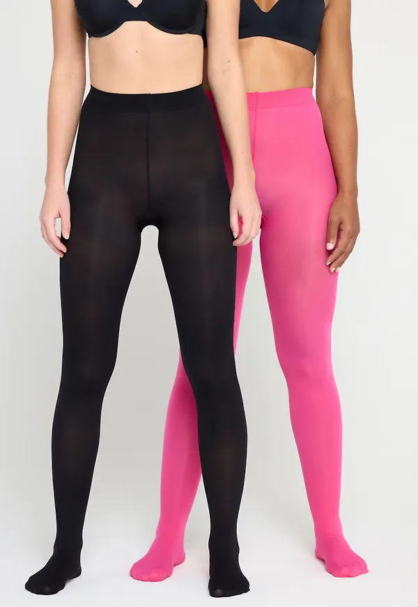 2-pack matta strumpbyxor i 50 denier