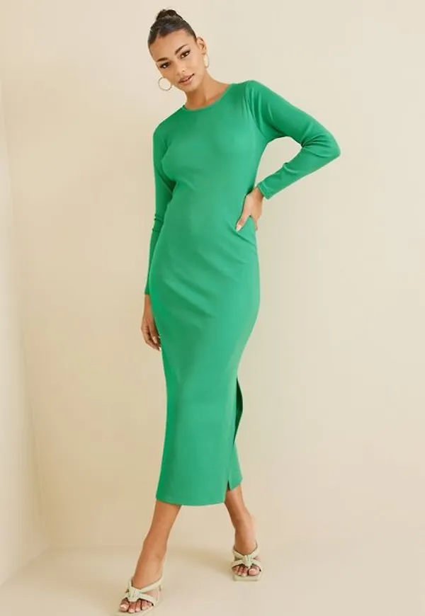 Sisters Point Glint Dress Klänningar Green