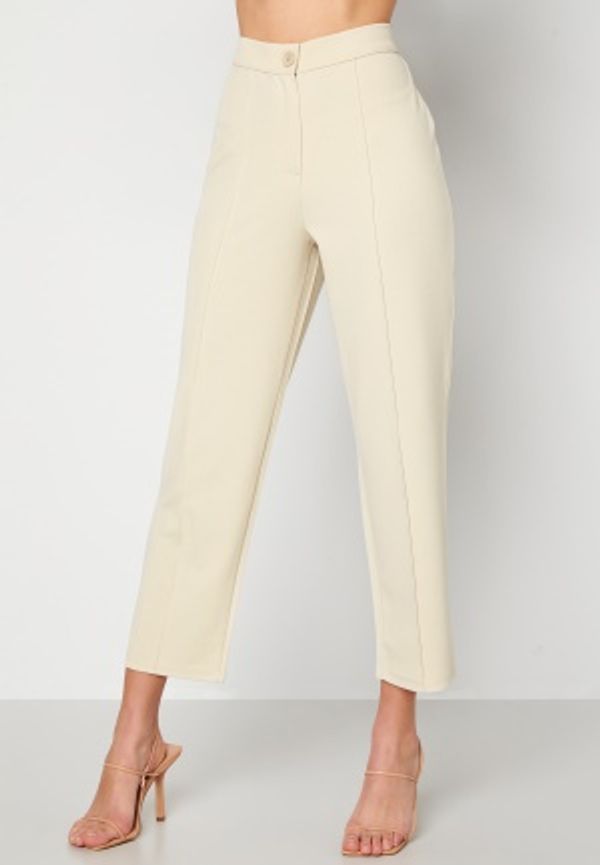 BUBBLEROOM Joanna soft suit pants Light beige L
