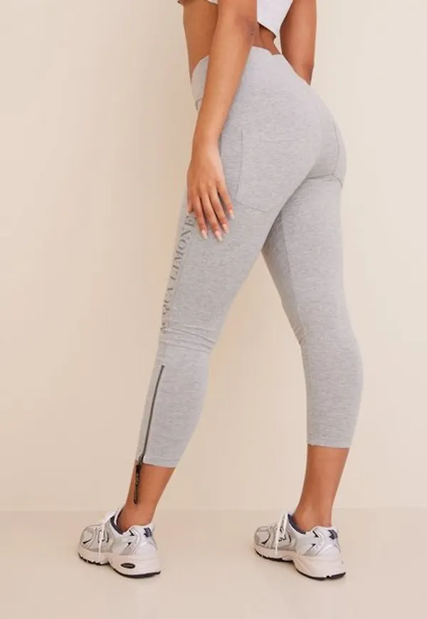 Acqua Limone Donna 3/4 Tights Co. Lycra Leggings Grey