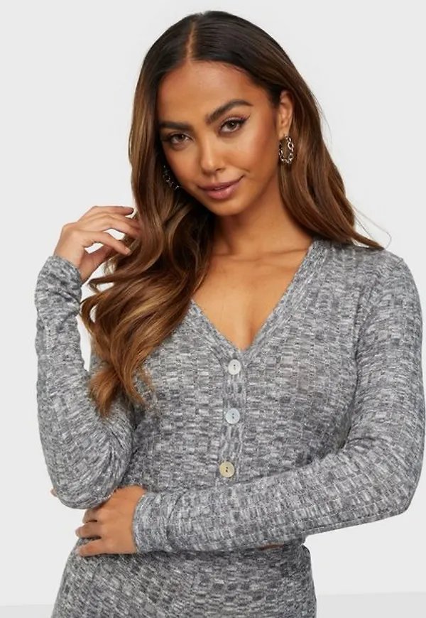 Jacqueline de Yong Jdymelisa L/S Short Cardigan Jrs Cardigans
