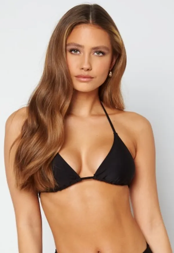 BUBBLEROOM Mila Triangle Bikini Top Black 42