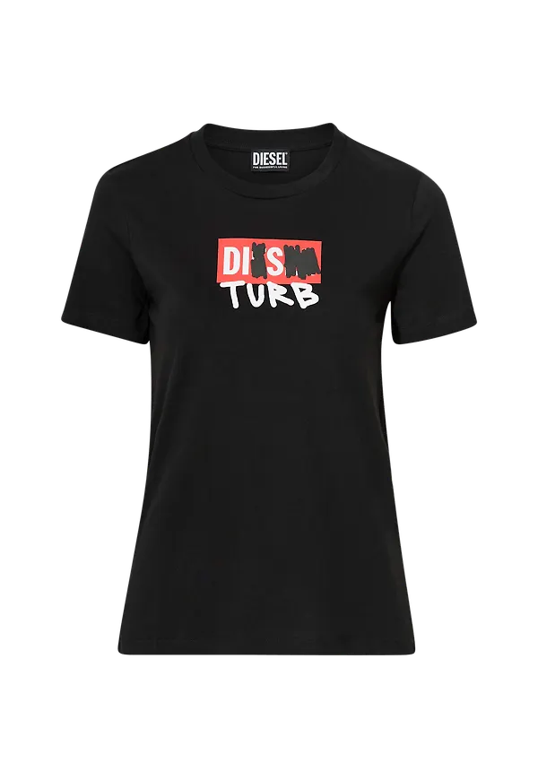 Diesel - Topp T-sily-B6 T-shirtHIRT - Svart