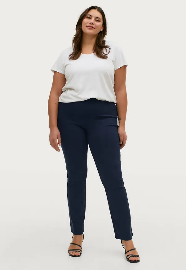 Ellos - Byxor Billie-Jean Superstretch Bootcut - Blå