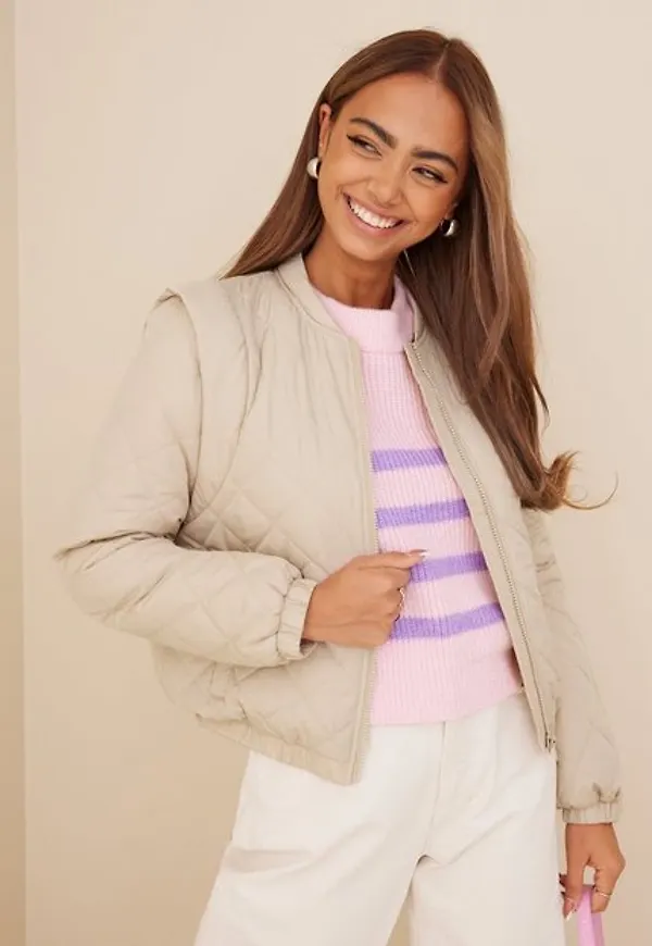 Vila Vivaleris Quilted Bomber Jacket/Su Övriga Jackor