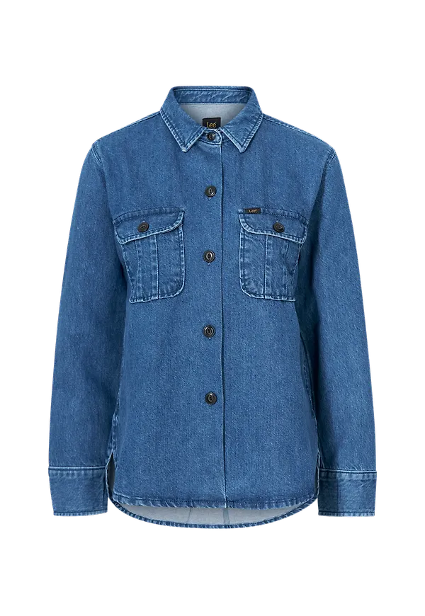 Lee - Overshirt - Blå