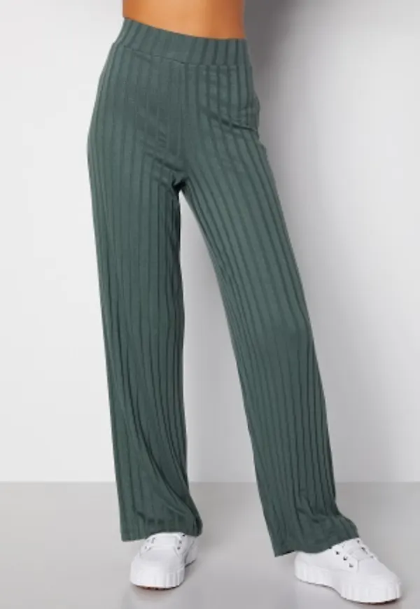 Happy Holly Mila wide pants Green 52/54