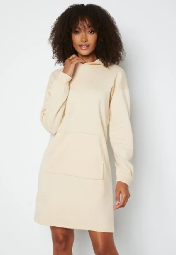VILA Rust L/S Sweat Dress Birch M