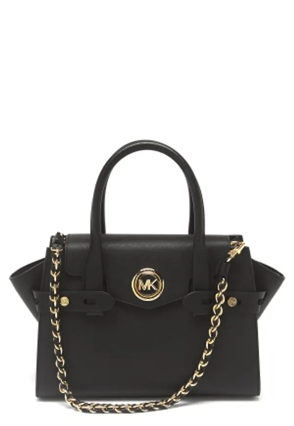 Michael Michael Kors Carmen Flap Satchel 001 Black One size