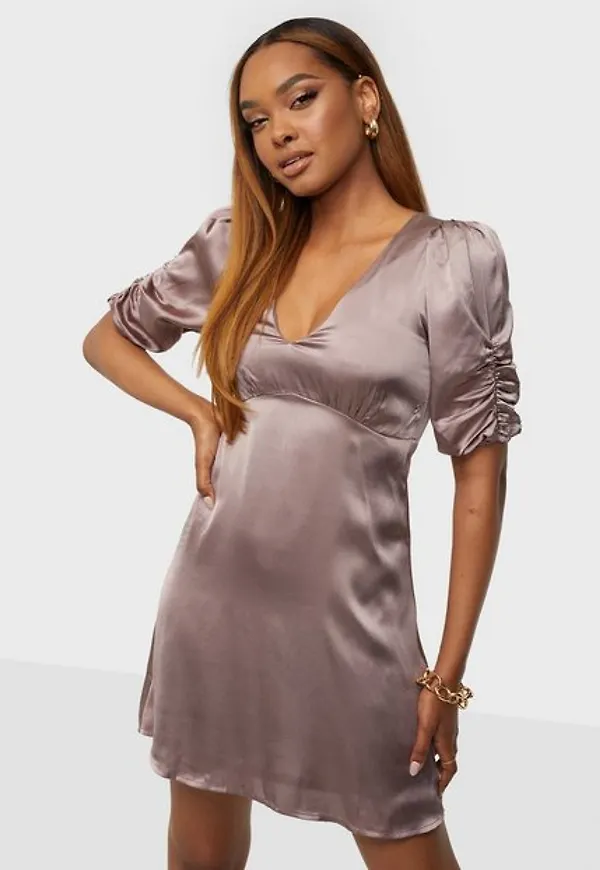 NLY Trend Must Have Satin Dress Skater Dresses